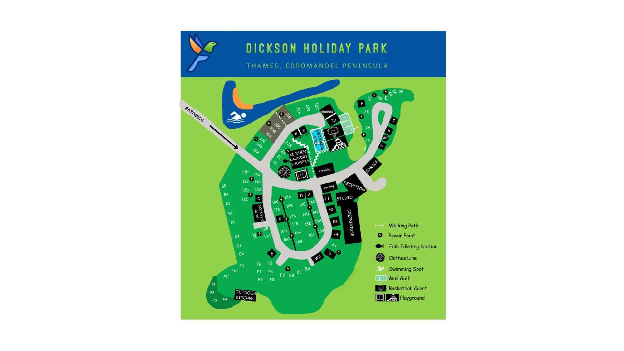 Dickson Holiday Park Thames Bagian luar foto