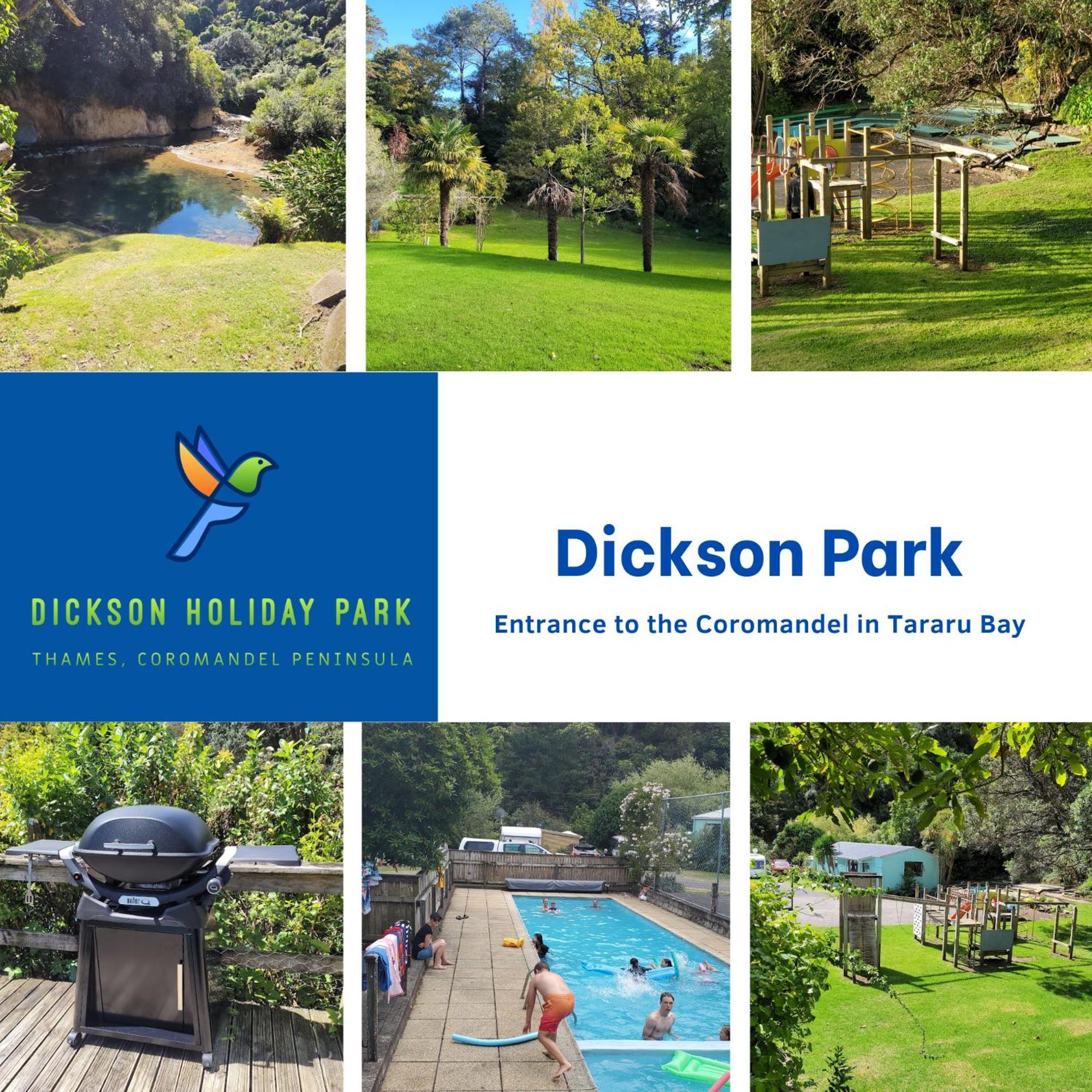 Dickson Holiday Park Thames Bagian luar foto